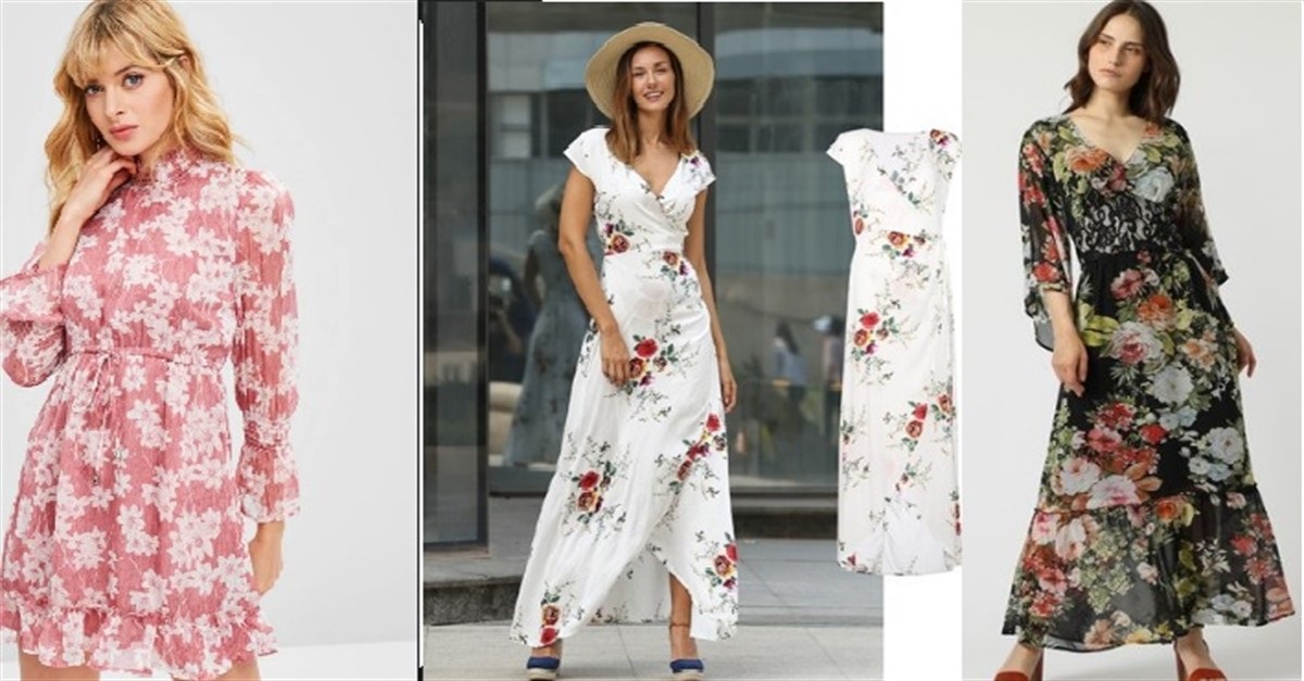 abiti floreali